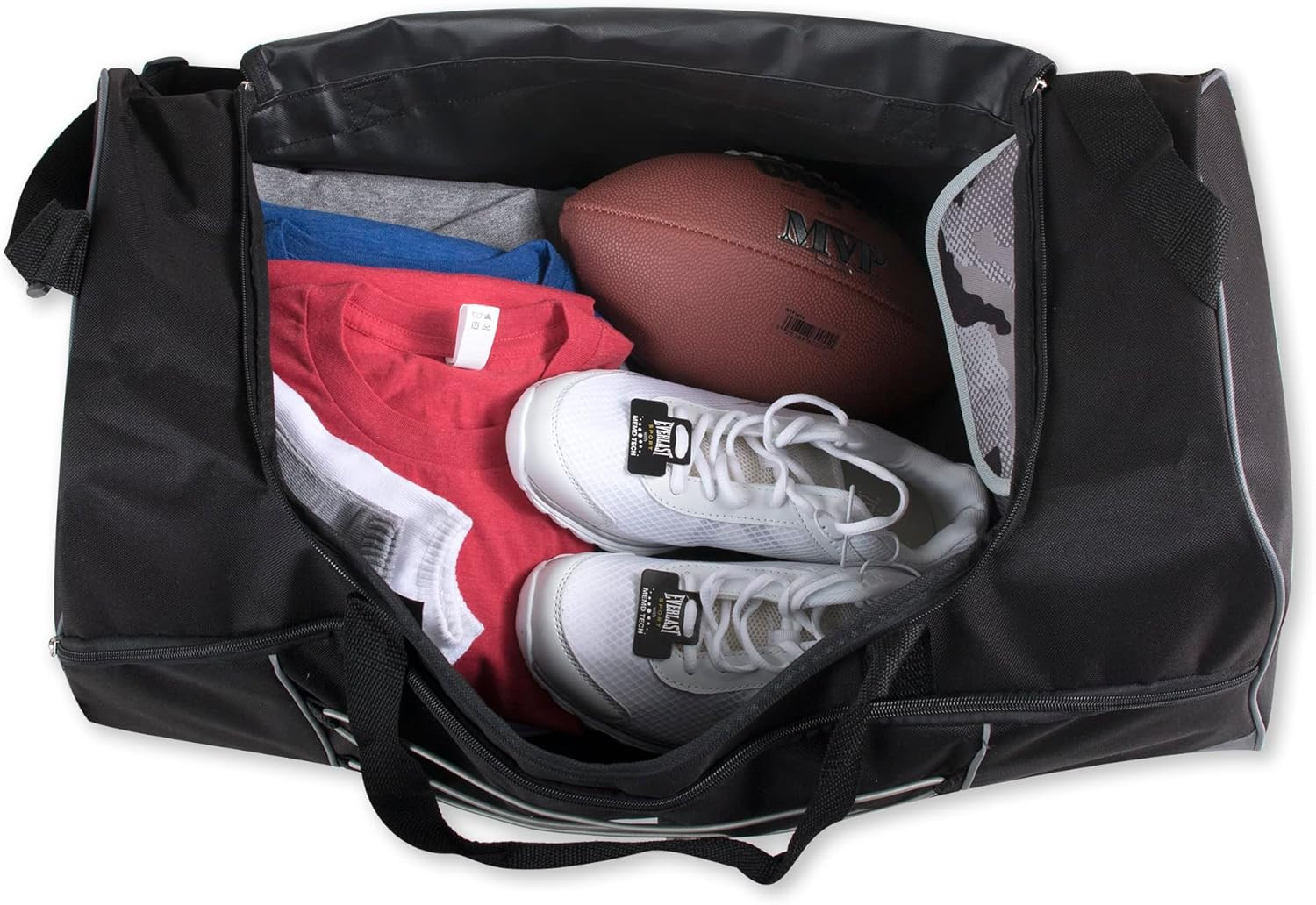 60 Liter, 26 Inch Duffle Bag – Heavy Duty Extra Large Sports Gym Equipment Trave