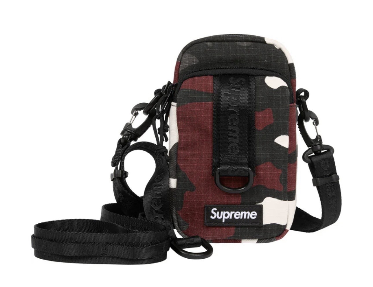Supreme Shoulder Bag (SS26) Red Camo Sealed Brand New In Hand!