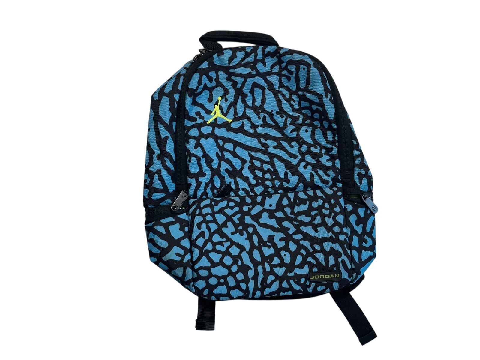 JUMPMAN Air Jordan Nike Blue ELEPHANT-PRINT MINI BACKPACK Kid School Gym Bag