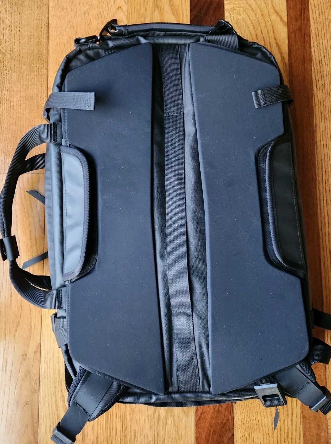Black Ember FORGE Black Briefcase Backpack Overnight Expandable **MINT**