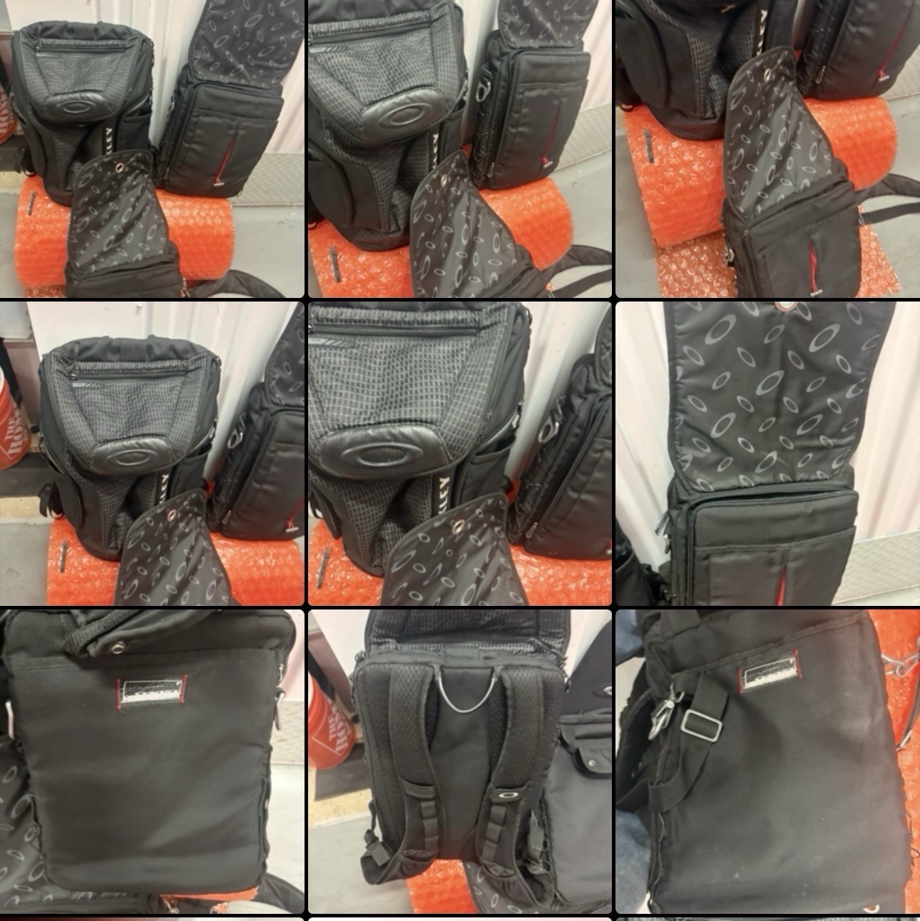 3 : Oakley BackPack Laptop And Messenger Bag : Read Please