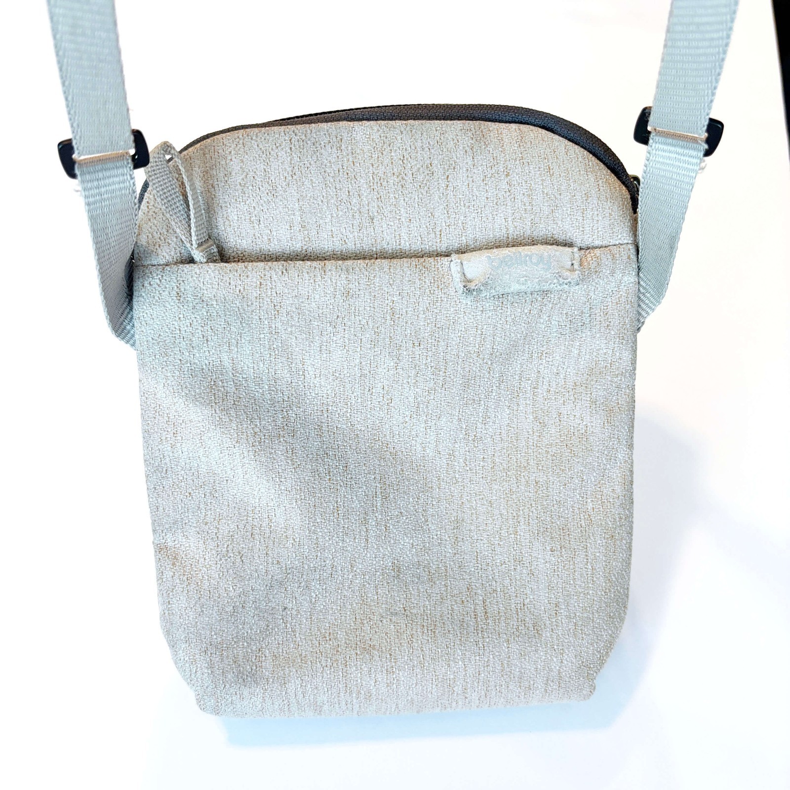 Bellroy City Pouch Slim Sling Everyday Travel Bag Khaki Tan Canvas Small EDC
