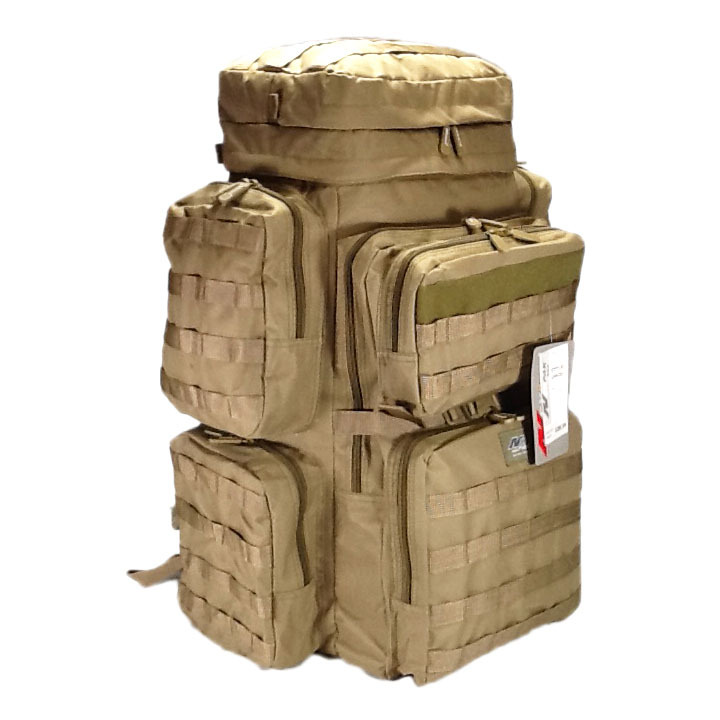 22″ 2600cu. in. NexPak Hunting Camping Hiking Backpack OP830M TAN