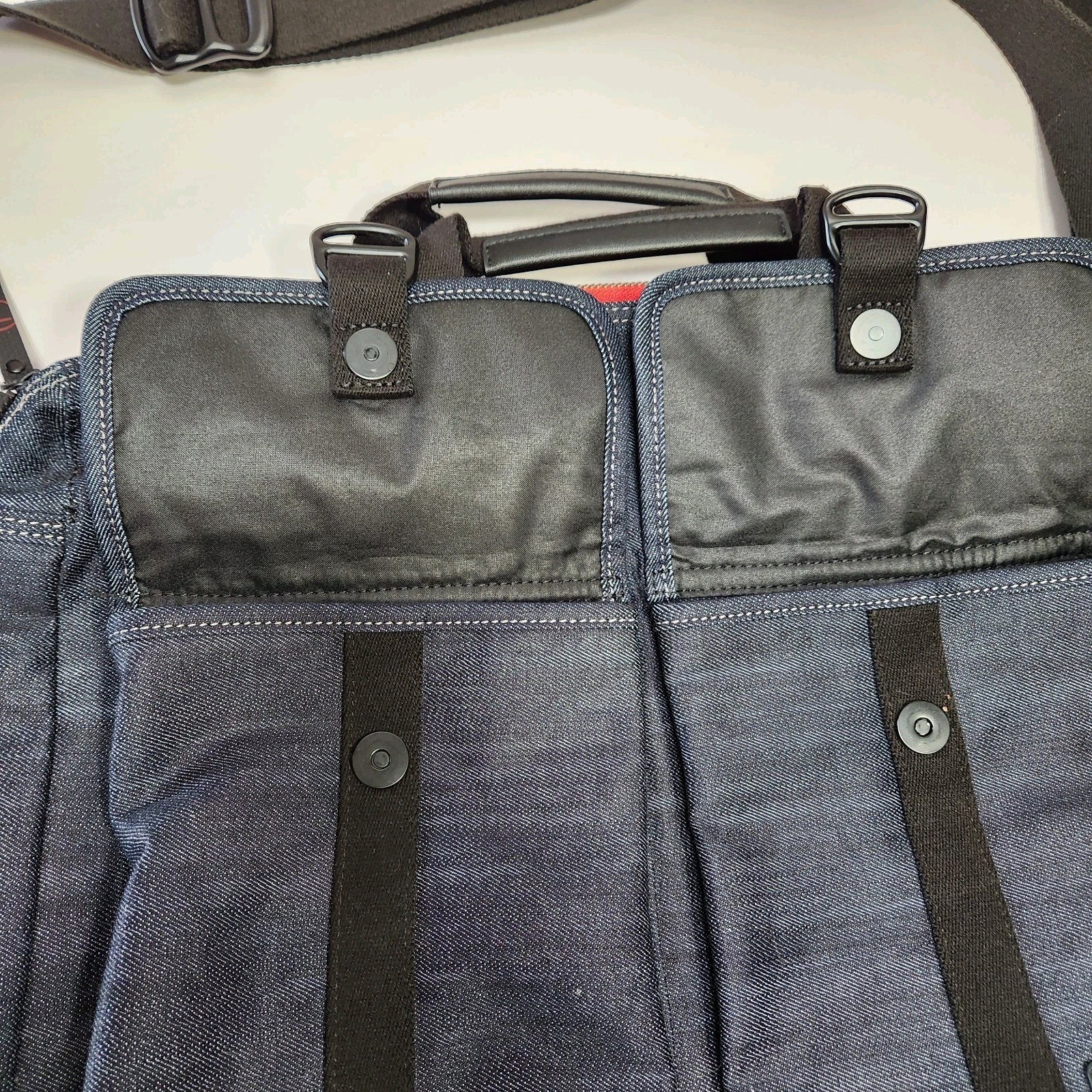 Tumi T Tech Denim Messenger Bag Essential Gear