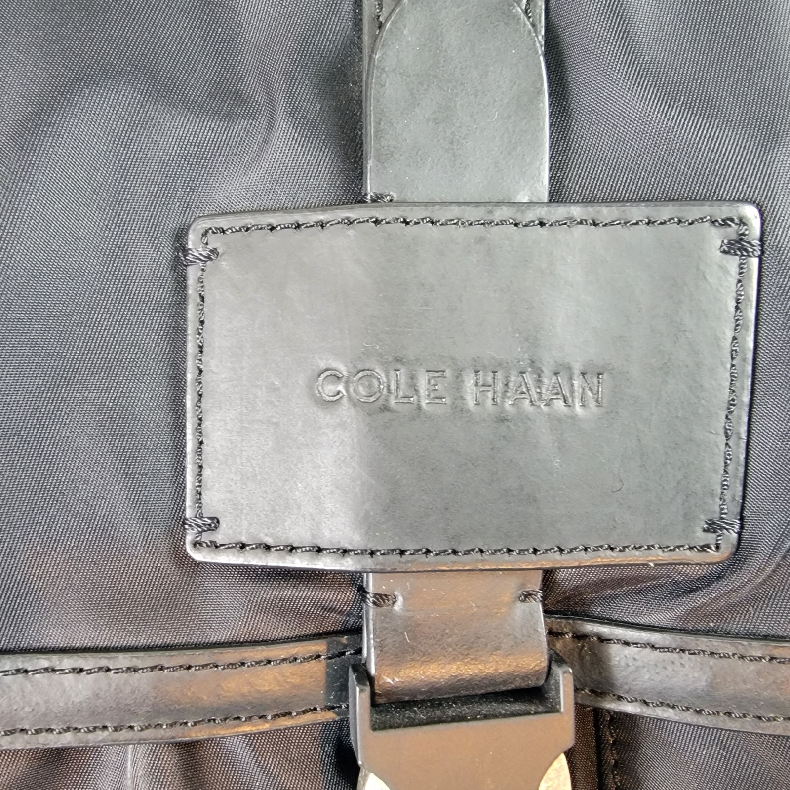 Cole Haan Zerogrand Field Adults Unisex Black Messenger Bag Work Casual Formal