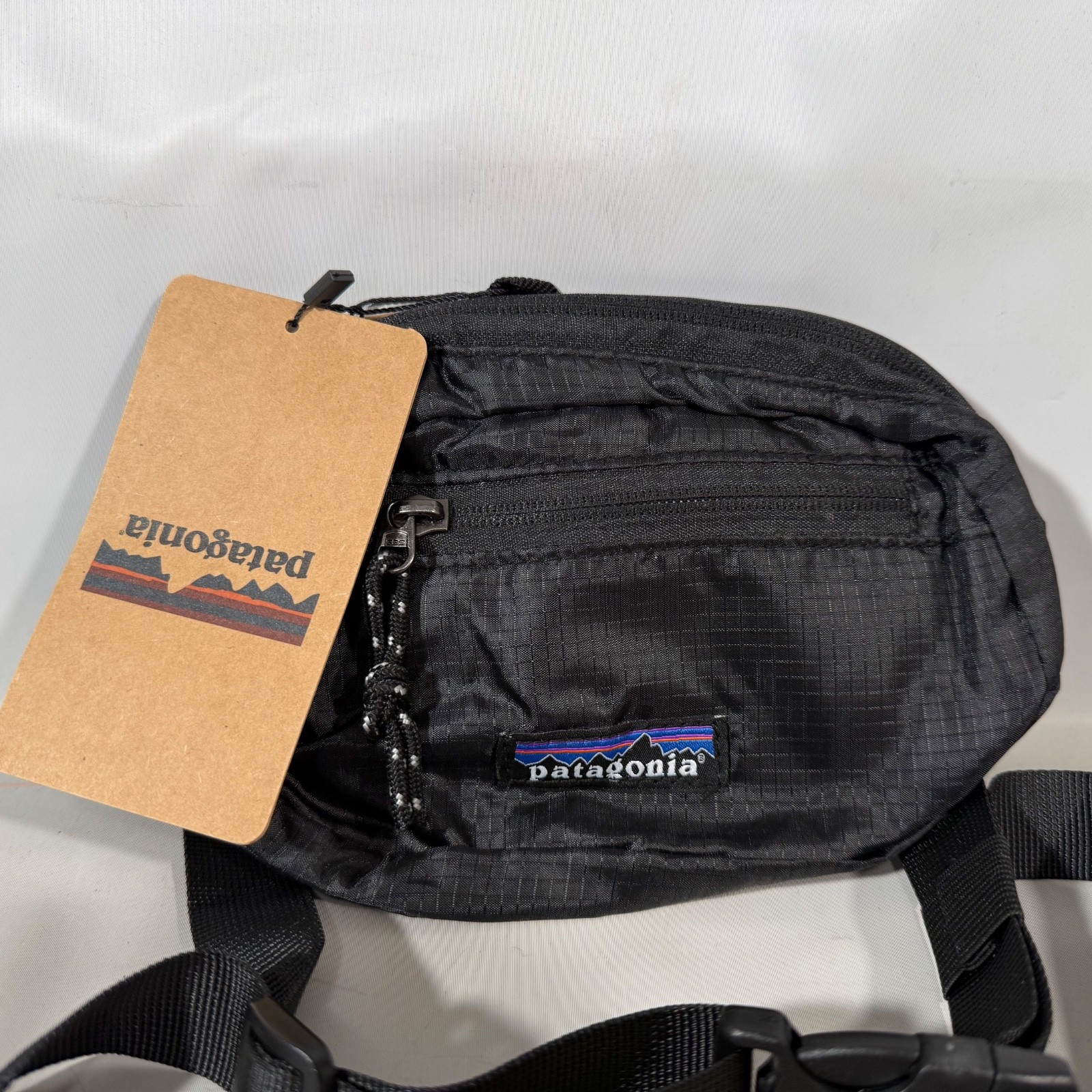 Patagonia Ultralight Black Hole Mini Hip Pack Packable Travel Fanny Hiking NWT N
