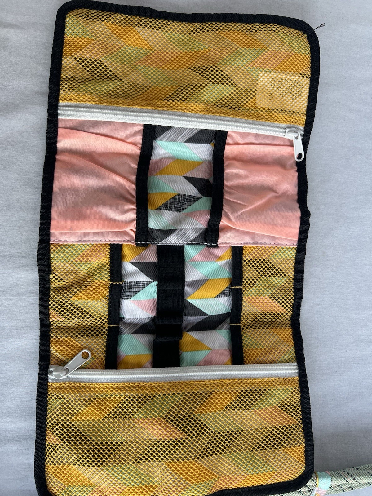 Kavu Rope Sling Back Pack W Adjustable Rope Shoulder Strap & Pencil Pouch Bag