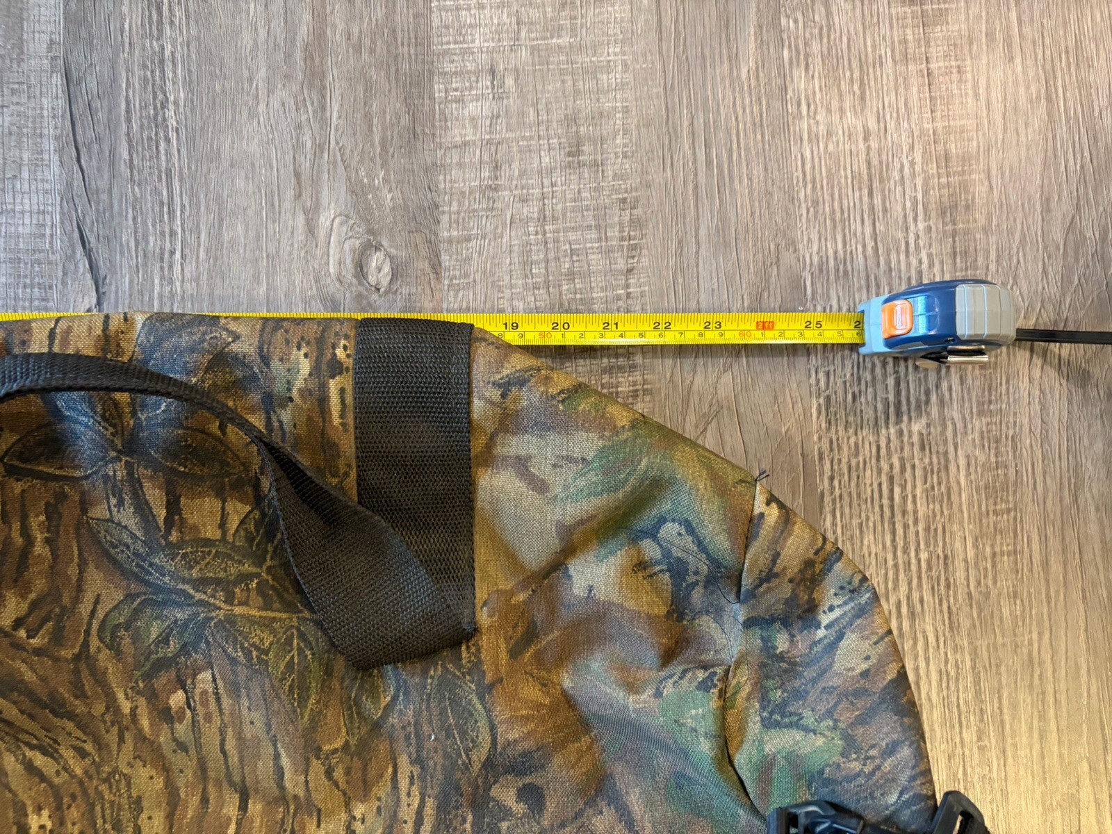 Fieldline Realtree Camo Large Duffle Bag Made In USA Vintage Hunting Gear