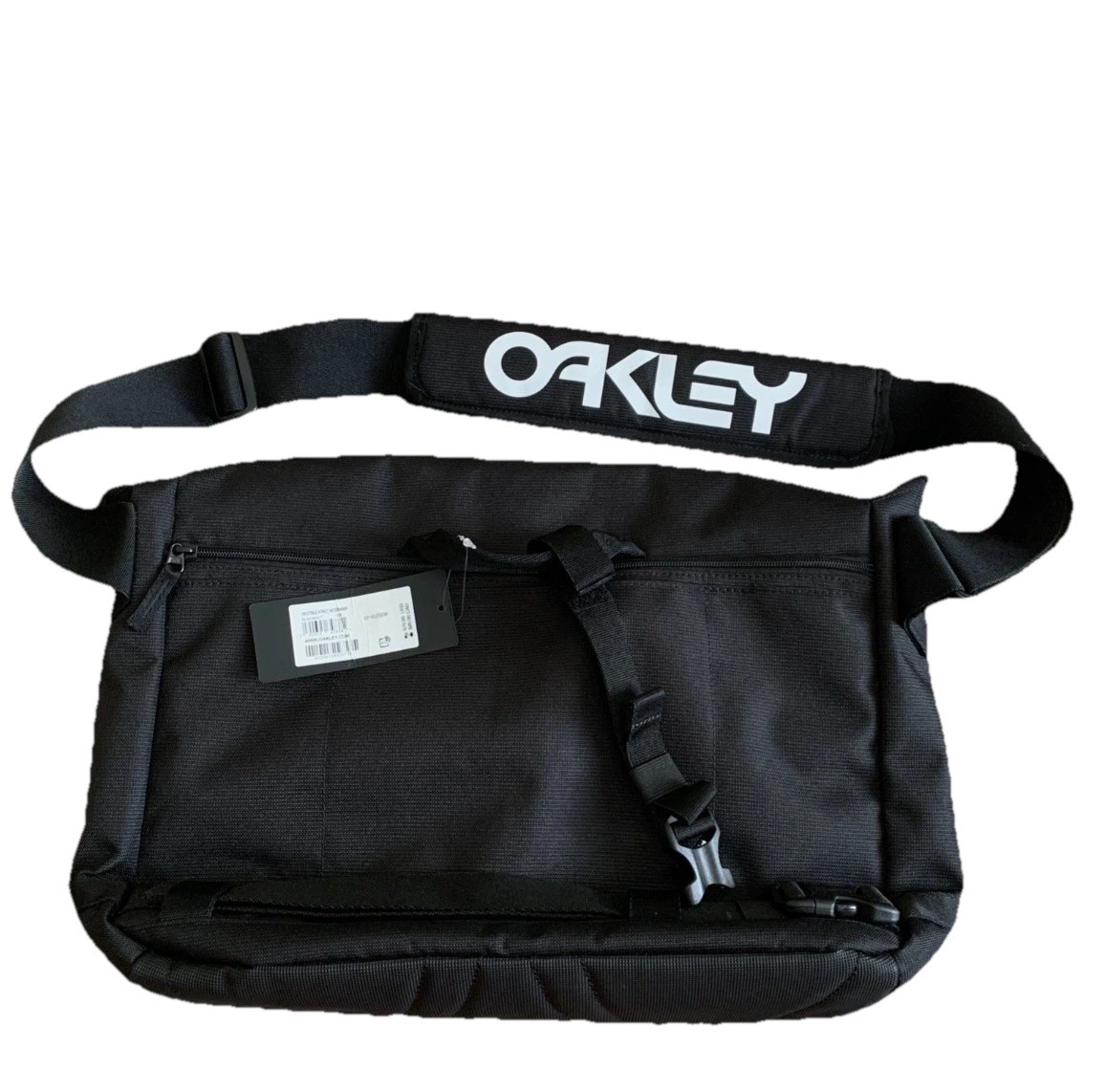 NEW Oakley Tactical Field Gear Black Laptop Shoulder Messenger Carrier Bag 16×12