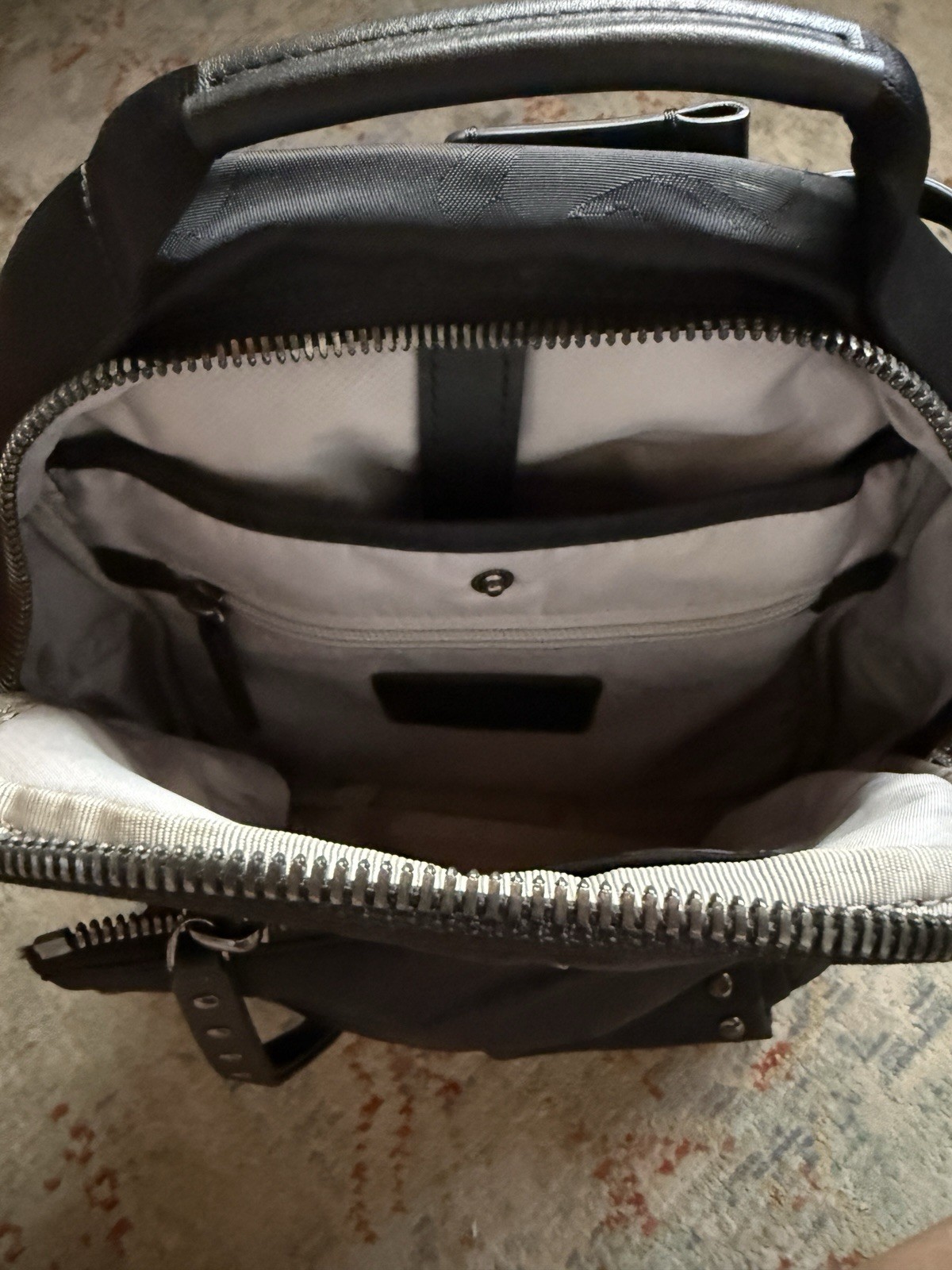 Tumi Small Black Camo Backpack