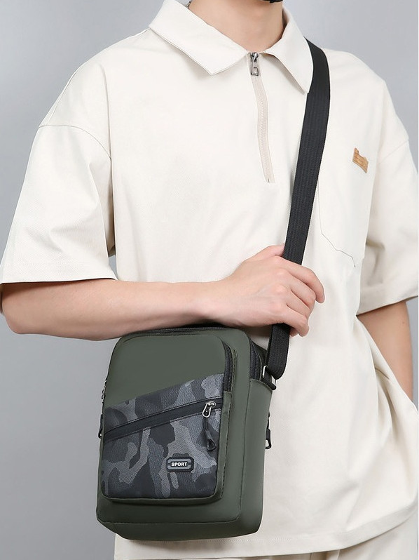 Men’s Handbag Shoulder Bag Crossbody Casual Fashion Camouflage Style
