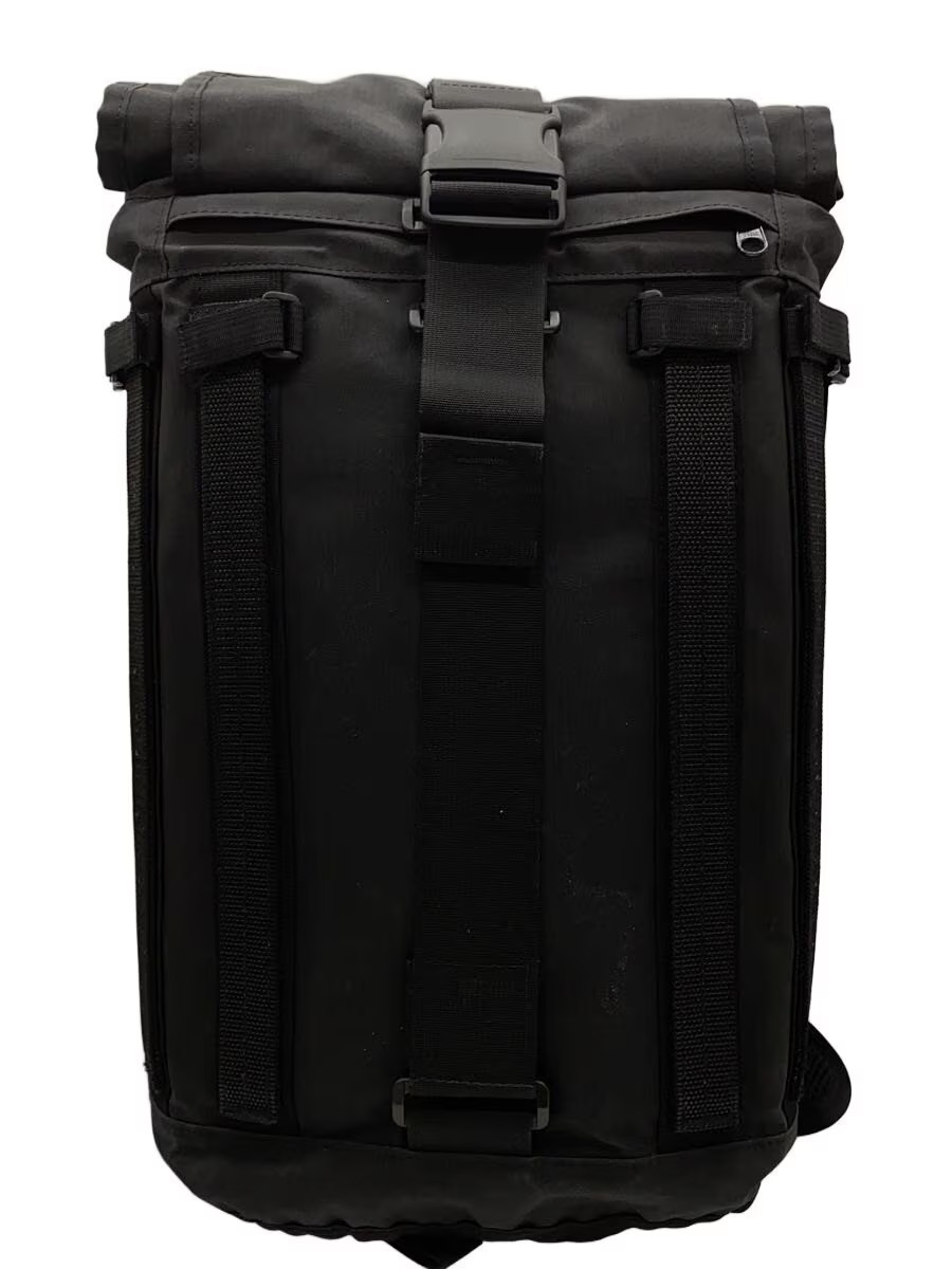 MISSION WORKSHOP Backpack, Polyester, Black, Solid Color