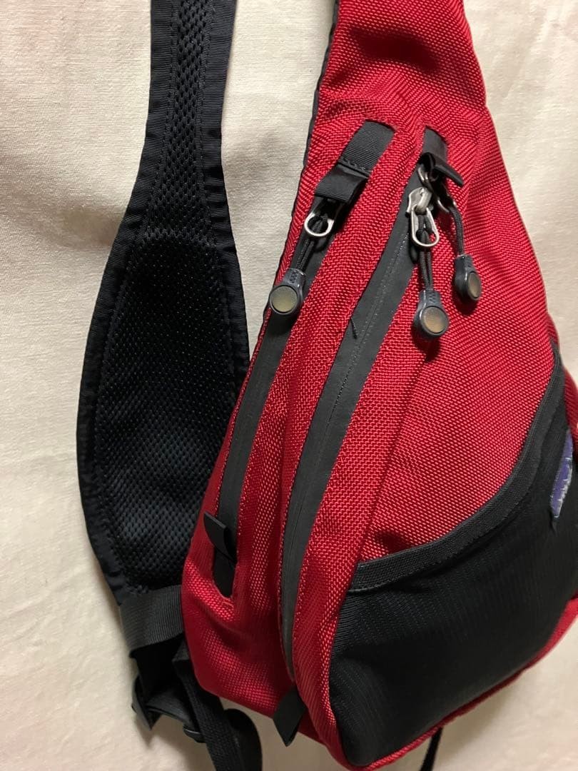 patagonia Atom S8 Sling Bag Excellent Nylon Lightweight Red