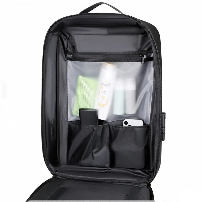 Men’s E-Sports Hard Shell Backpack 15.6 /18 Inch Anti-theft Lock Waterproof