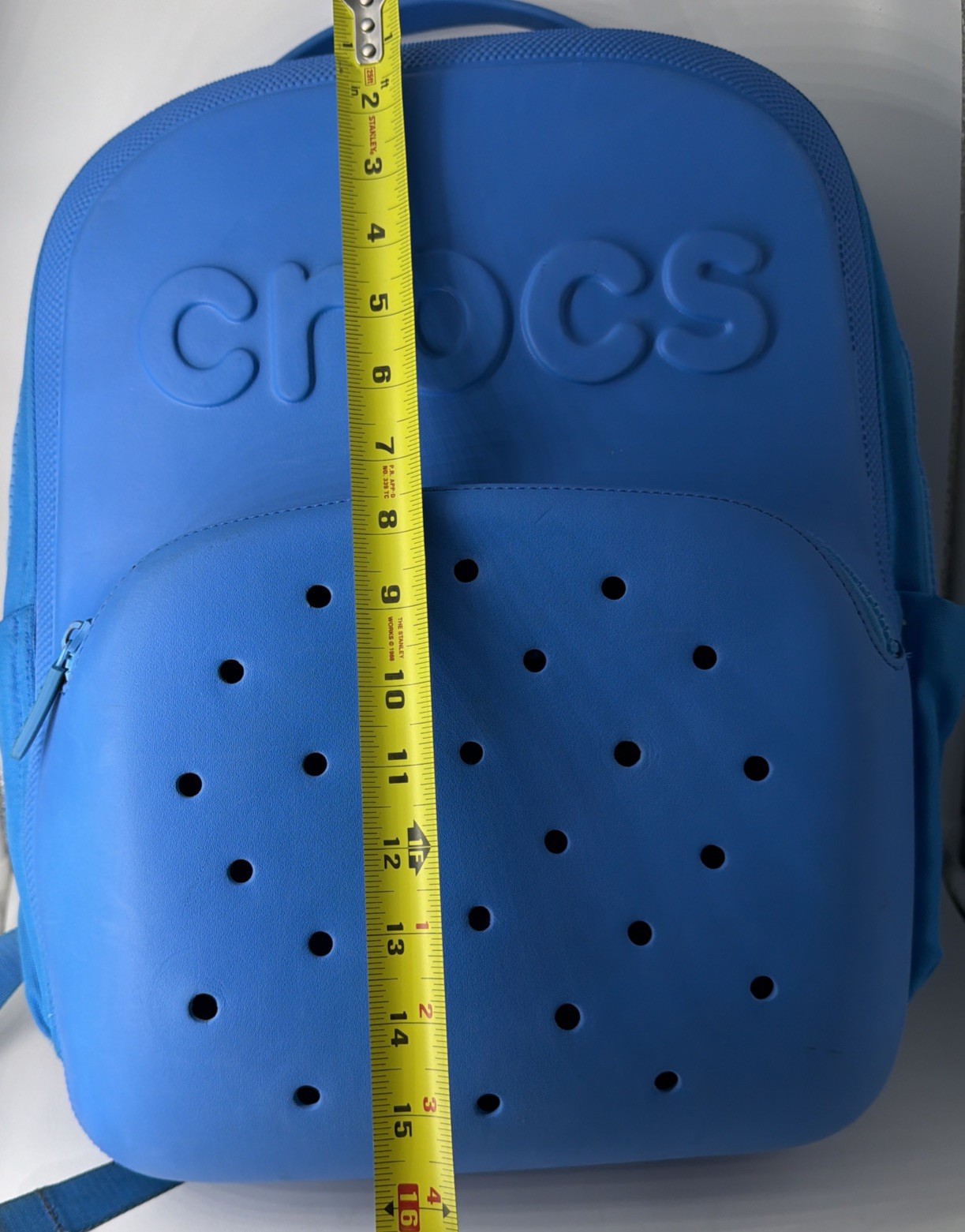 Crocs Classic Backpack Blue School Bag Travel Daypack Casual great condition