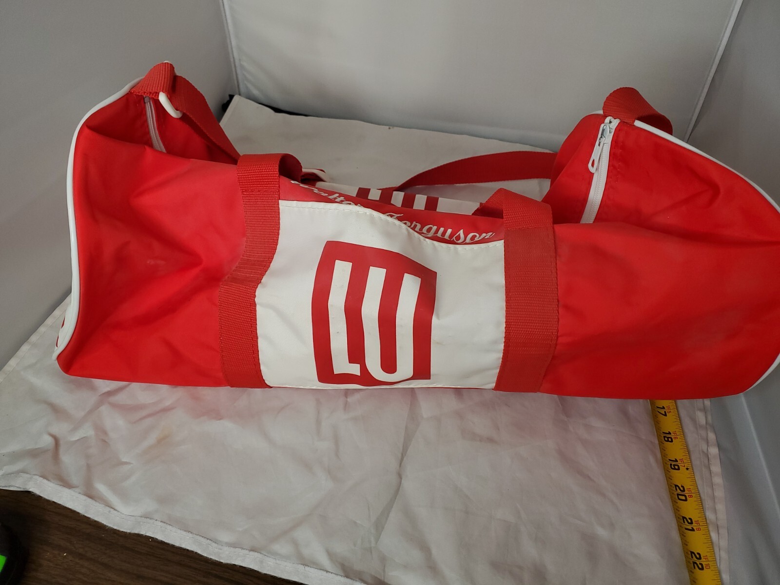 Unknown Brand Red Duffle Bag