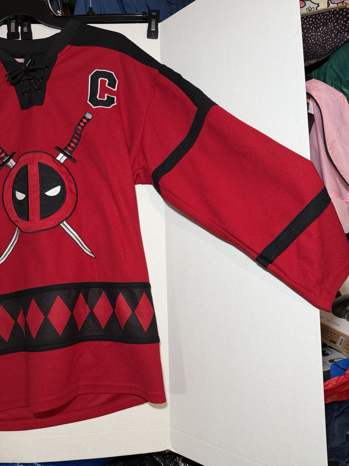 Deadpool Hockey Jersey & Fanny Pack