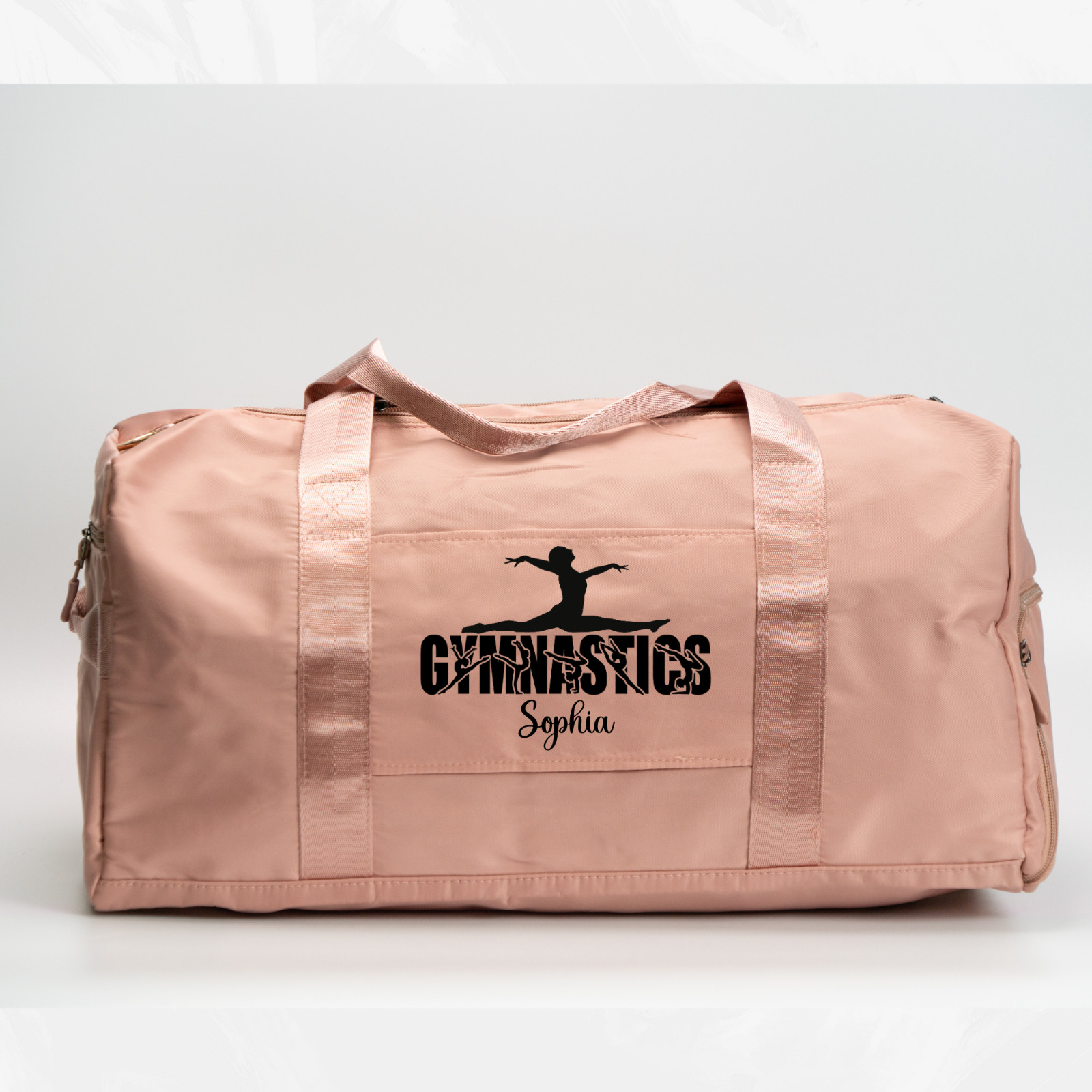 Personalized Gymnastics Duffle Bag for Girls, Gymnastics Team Bag, Cheerleading