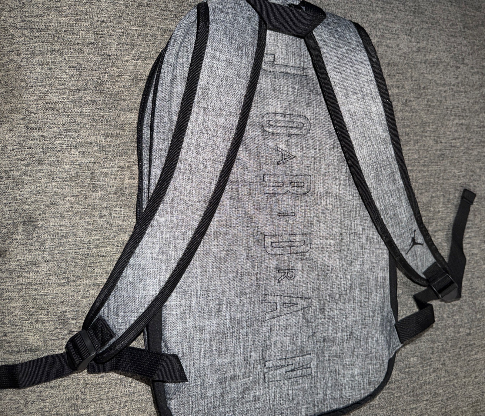 Jordan Backpack (23L) Carbon Heather MA0880-GEH One-Size New w/Tags