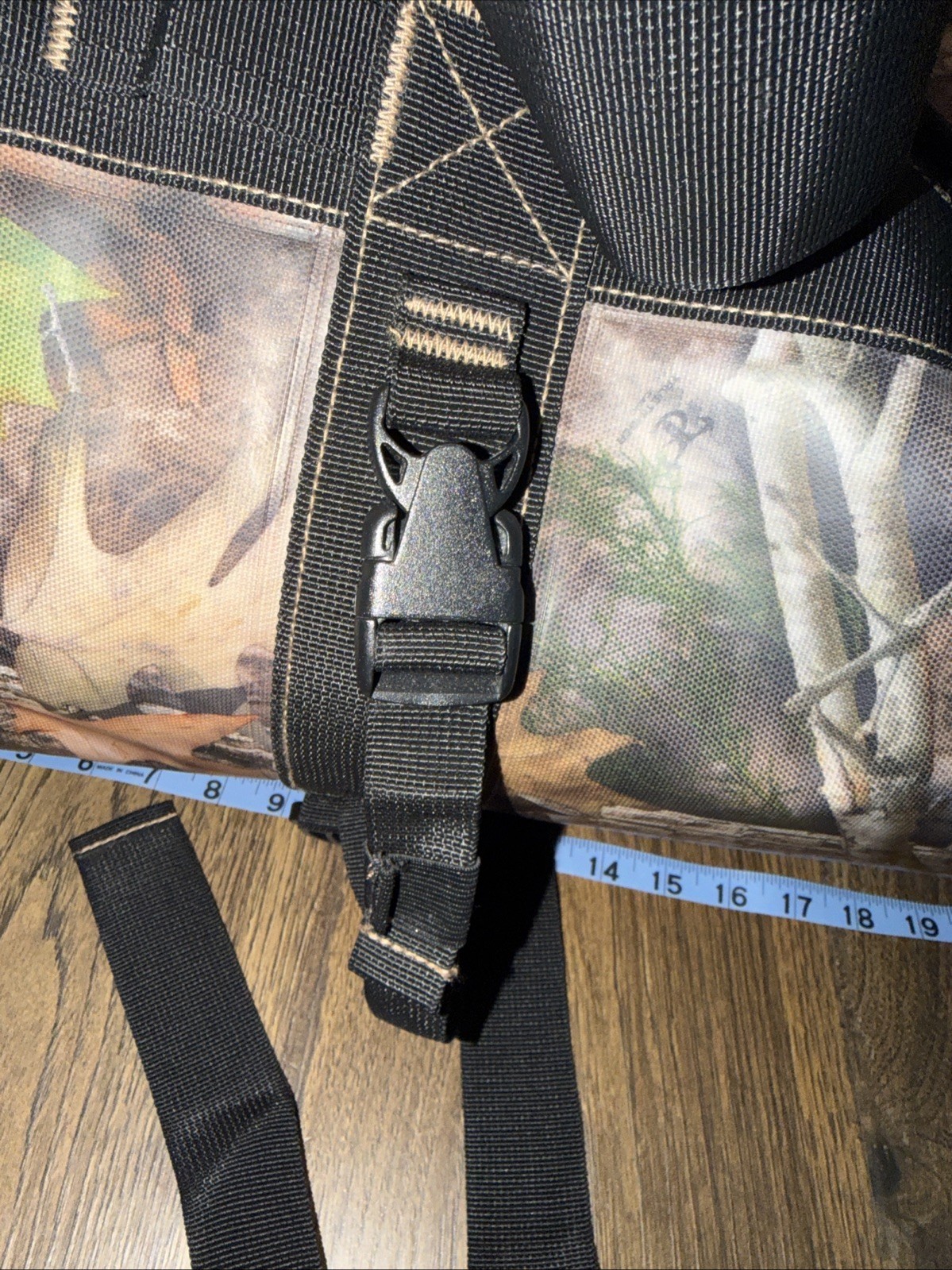 Retired RTIC Waterproof Duffle Bag 140L Kanati Camo Backpack Straps Heavy Duty