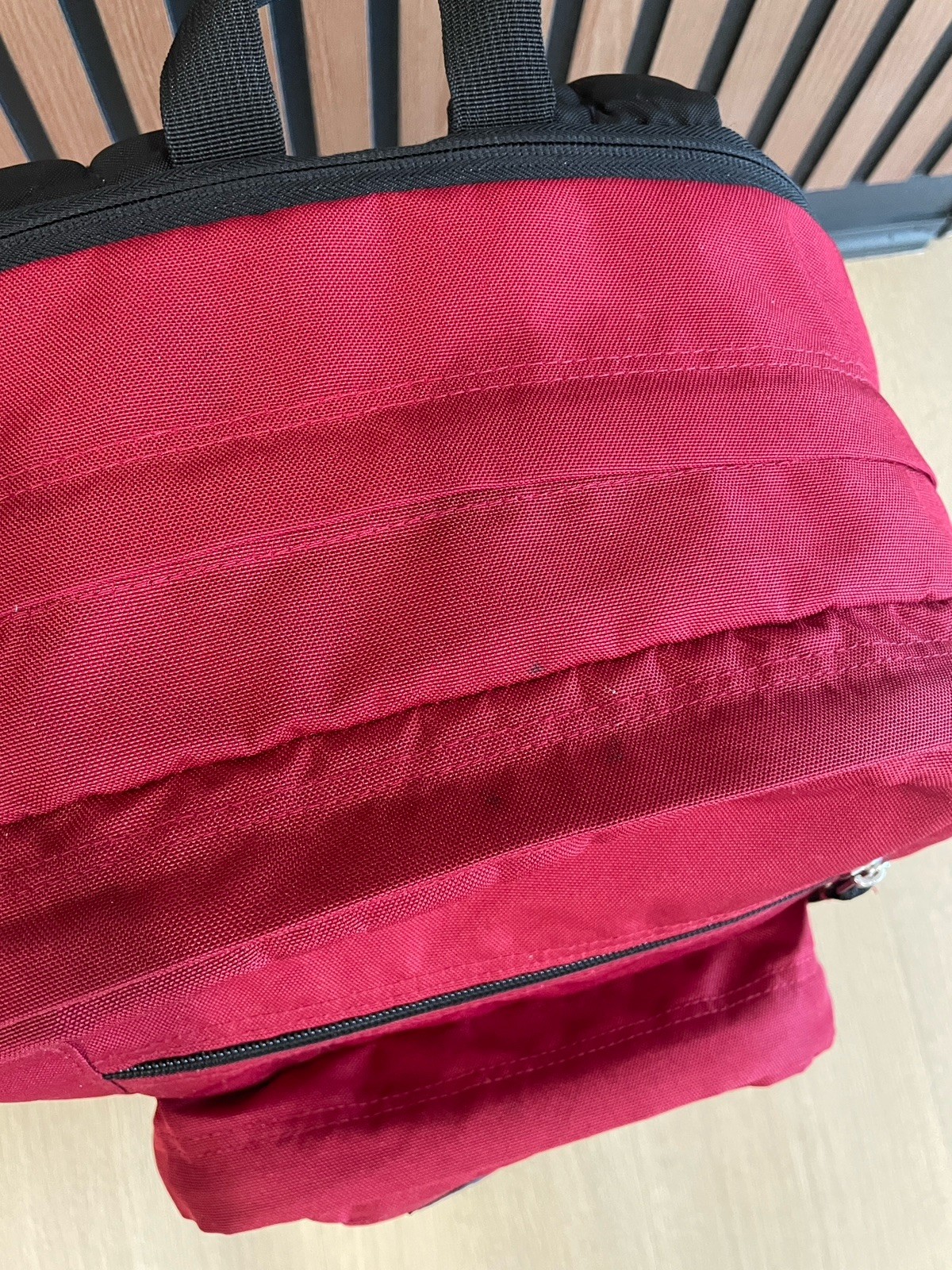 Jansport Big Student Backpack Red Bookbag JS0A47 JK 16” Large School Bag