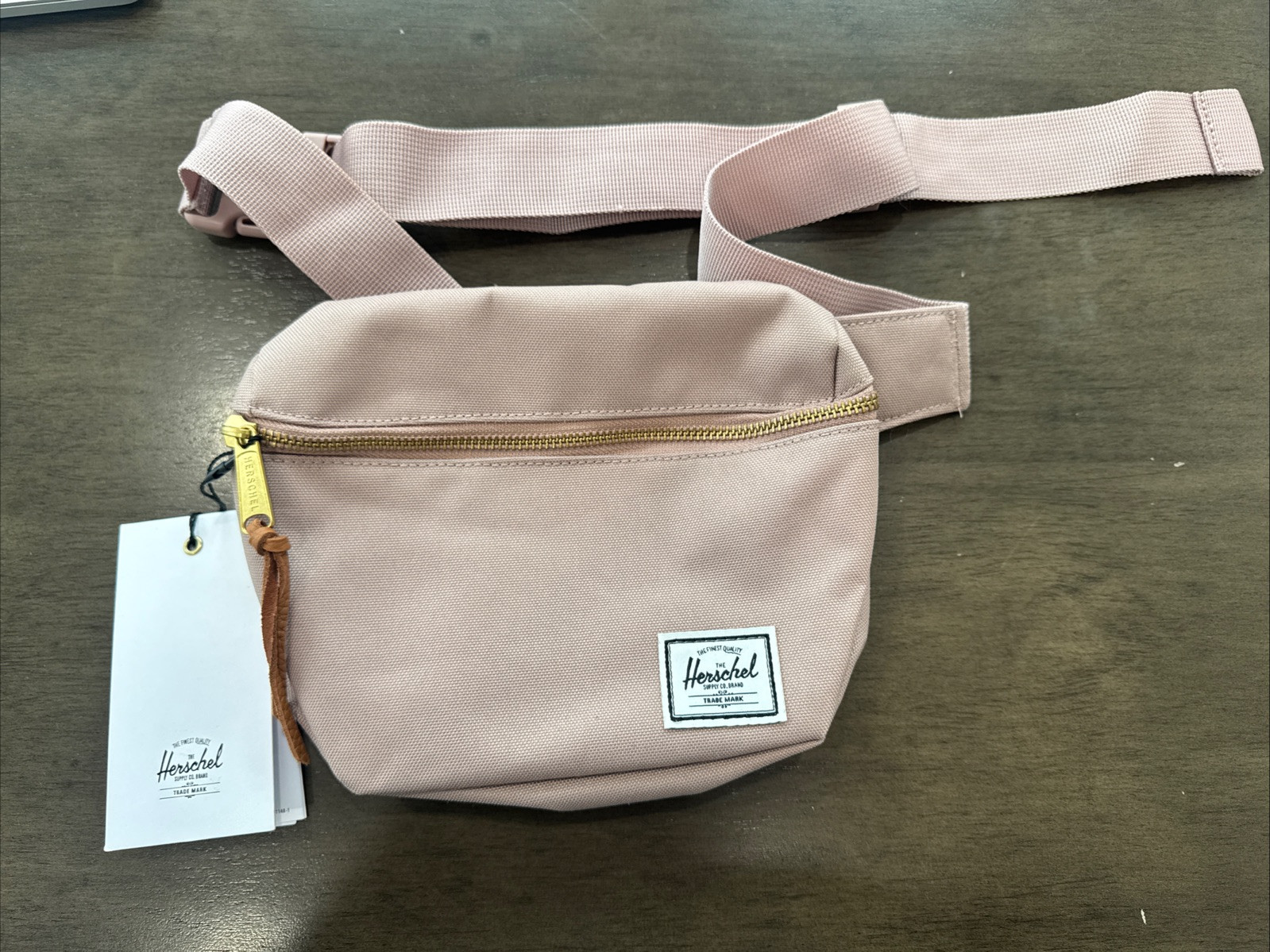 HERSCHEL SUPPLY CO Fifteen Waist Pack, Ash Rose, 2L, NWT, Free Shipping