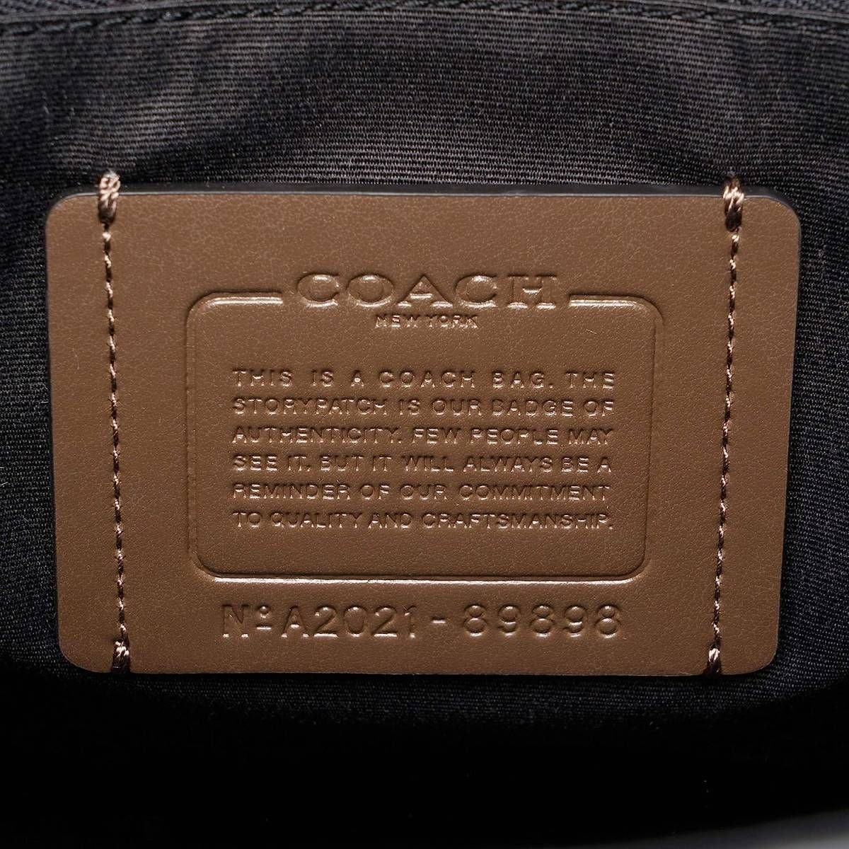 Coach Outlet Hudson Genuine Leather Backpack, A4 Compatible, Brown, Men’s,