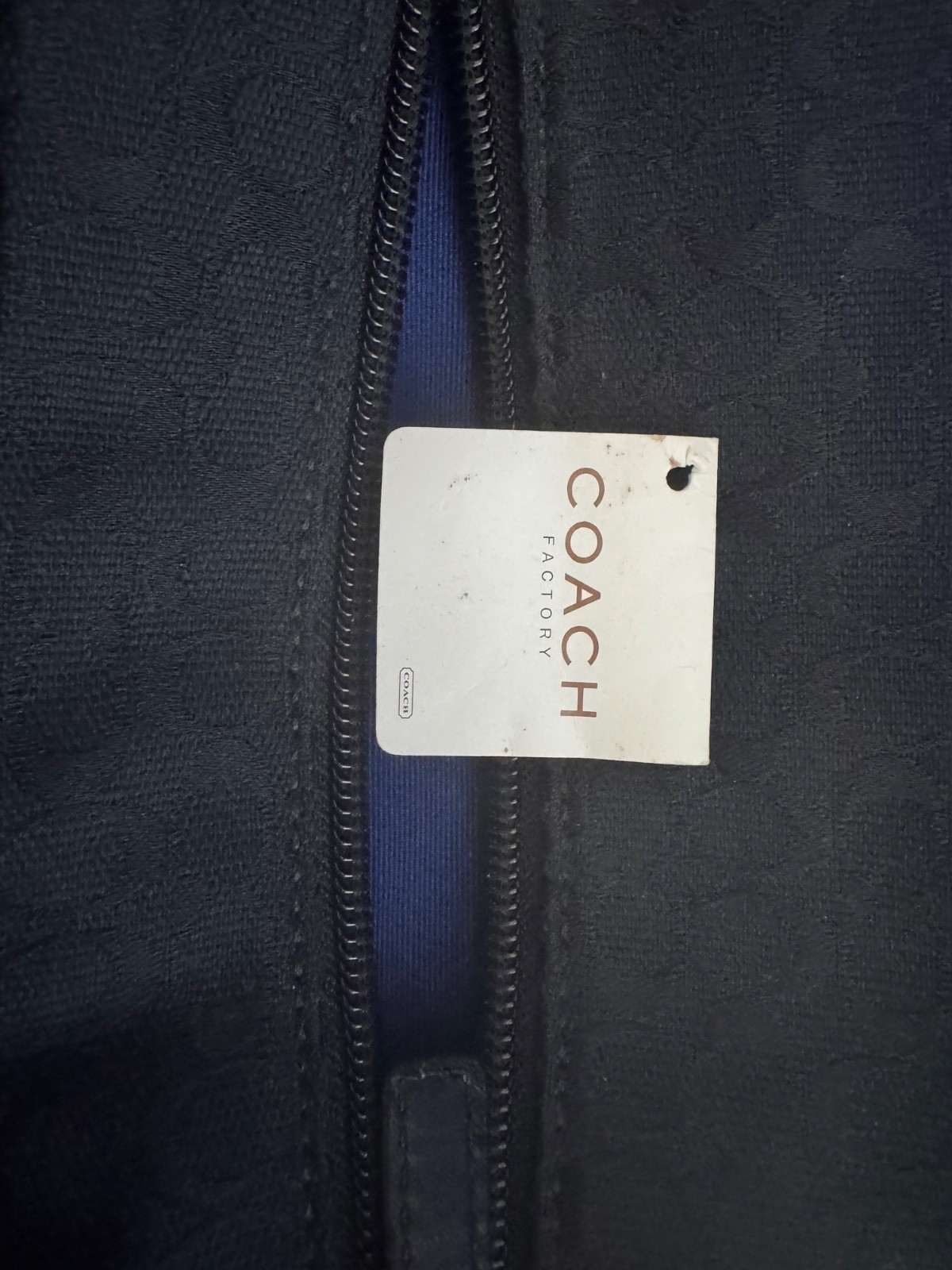 Authentic Coach Small Travel Kit In Signature Canvas Gunmetal/Charcoal/Black.