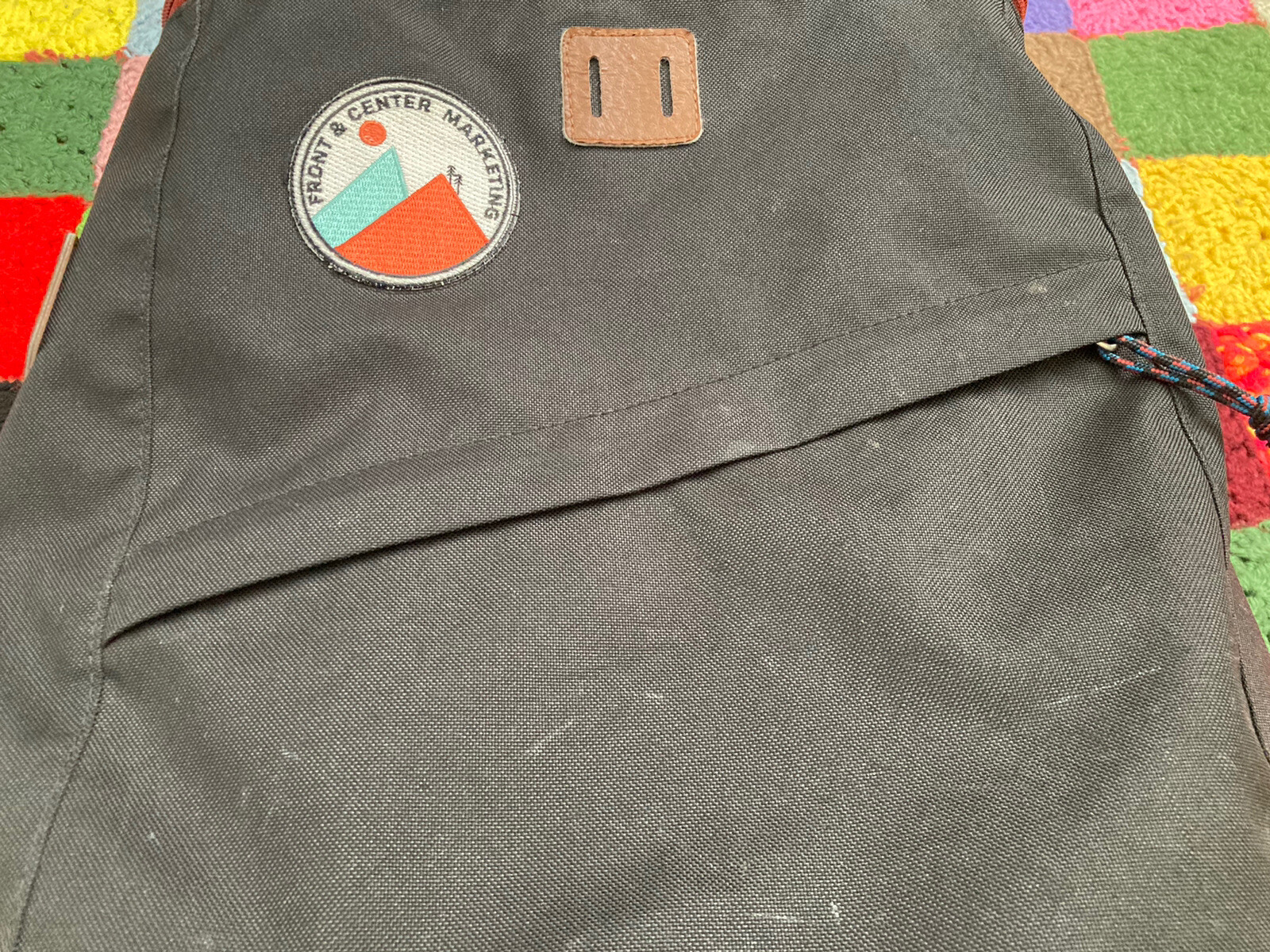 PATAGONIA Backpack Toromiro Pack Nylon Black Red Brown STY 48015 Bag RARE