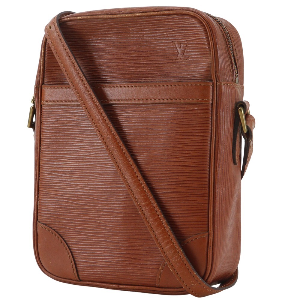 LOUIS VUITTON Dunouve Shoulder Bag vintage Kenya Brown Brown Epi Leather u…