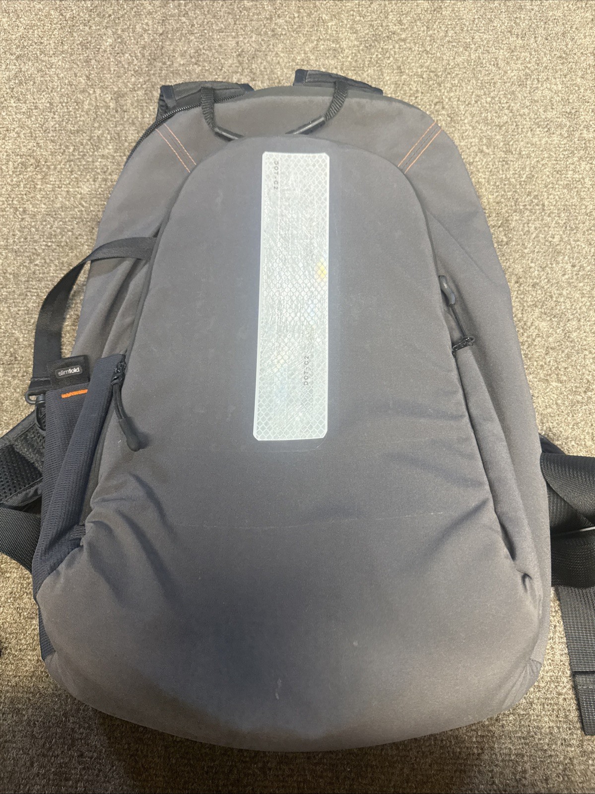 SlimFold Minimalist Commuter Backpack – Cool Gray Color