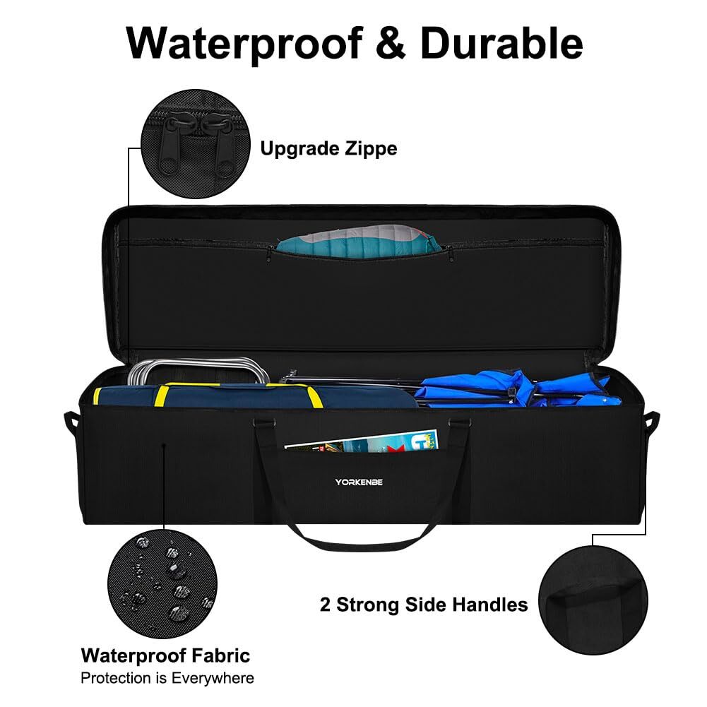 190L 52″ Heavy Duty Extra Large Duffle Bag Water Resistant Sports Equipment B…