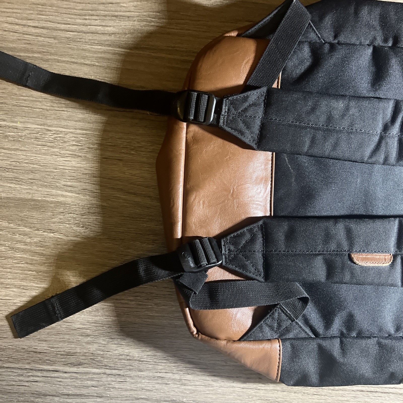 Herschel Heritage Backpack Synthetic Leather Black/Tan One Size