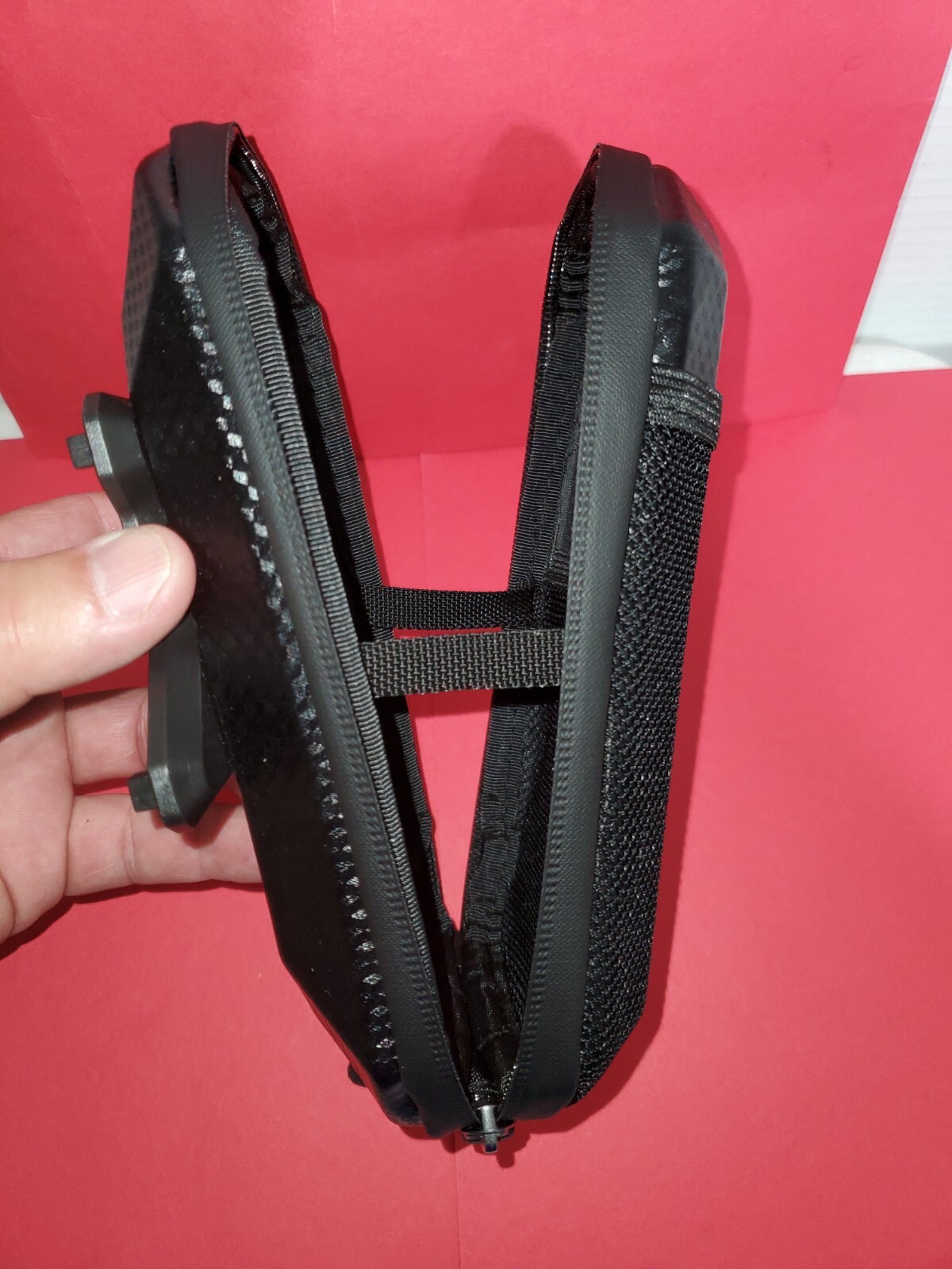 Ego Portable Travel Bag Multi Tool Pouch Storage Organizer Zip Closure Flap Open