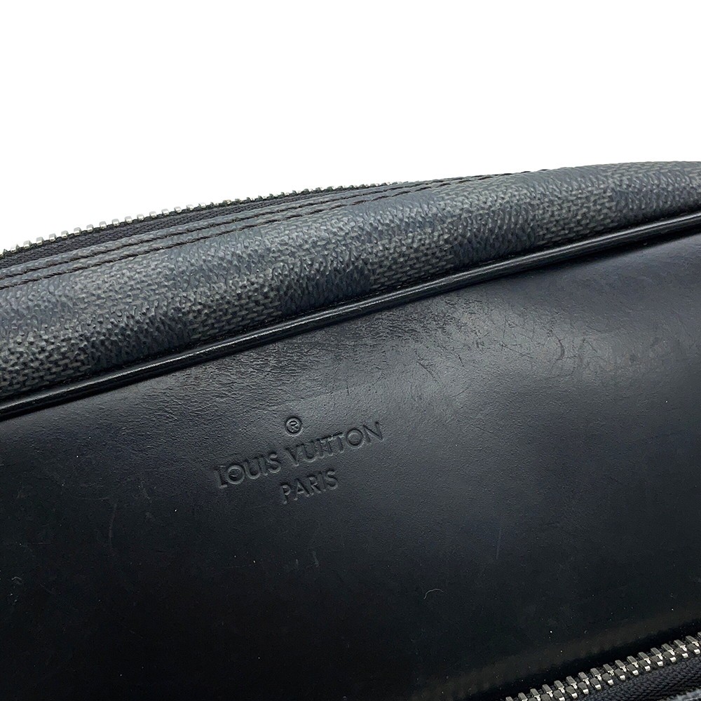 LOUIS VUITTON Dayton Size MM Damier Graphite Noir N41409