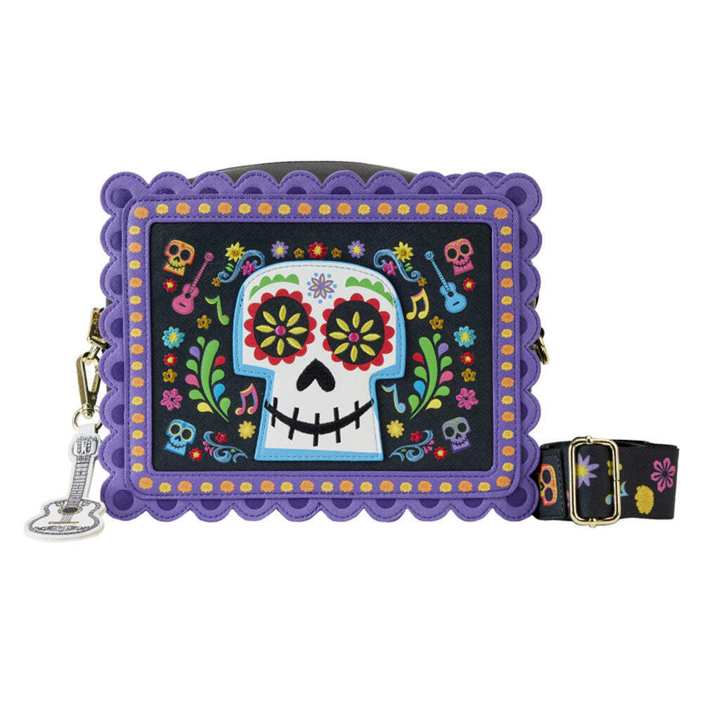 Coco Miguel Calavera Floral Skull Highly Collectable High Quality Crossbody Bag