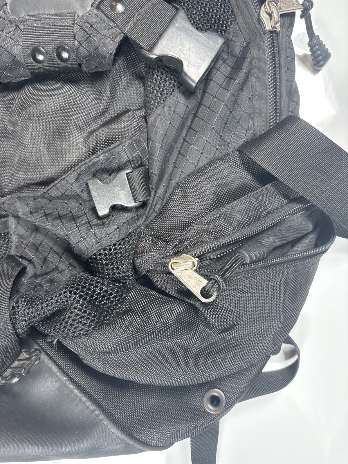 Oakley Software Black Icon Backpack Rucksack Tactical Tech Vintage Y2K Rare