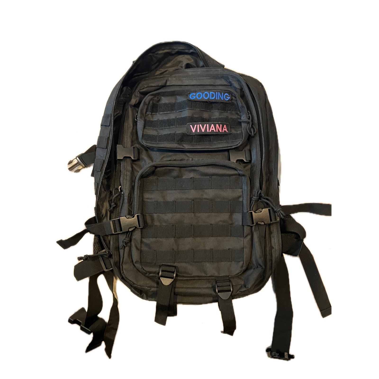 Generic Black Tactical Backpack 36L
