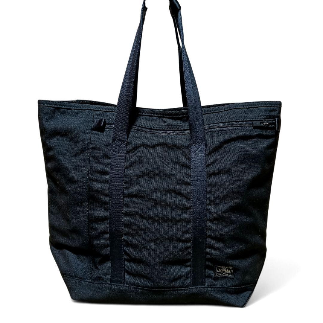 Yoshida PORTER Tension Tote Bag Black A4 Compatible Made in Japan