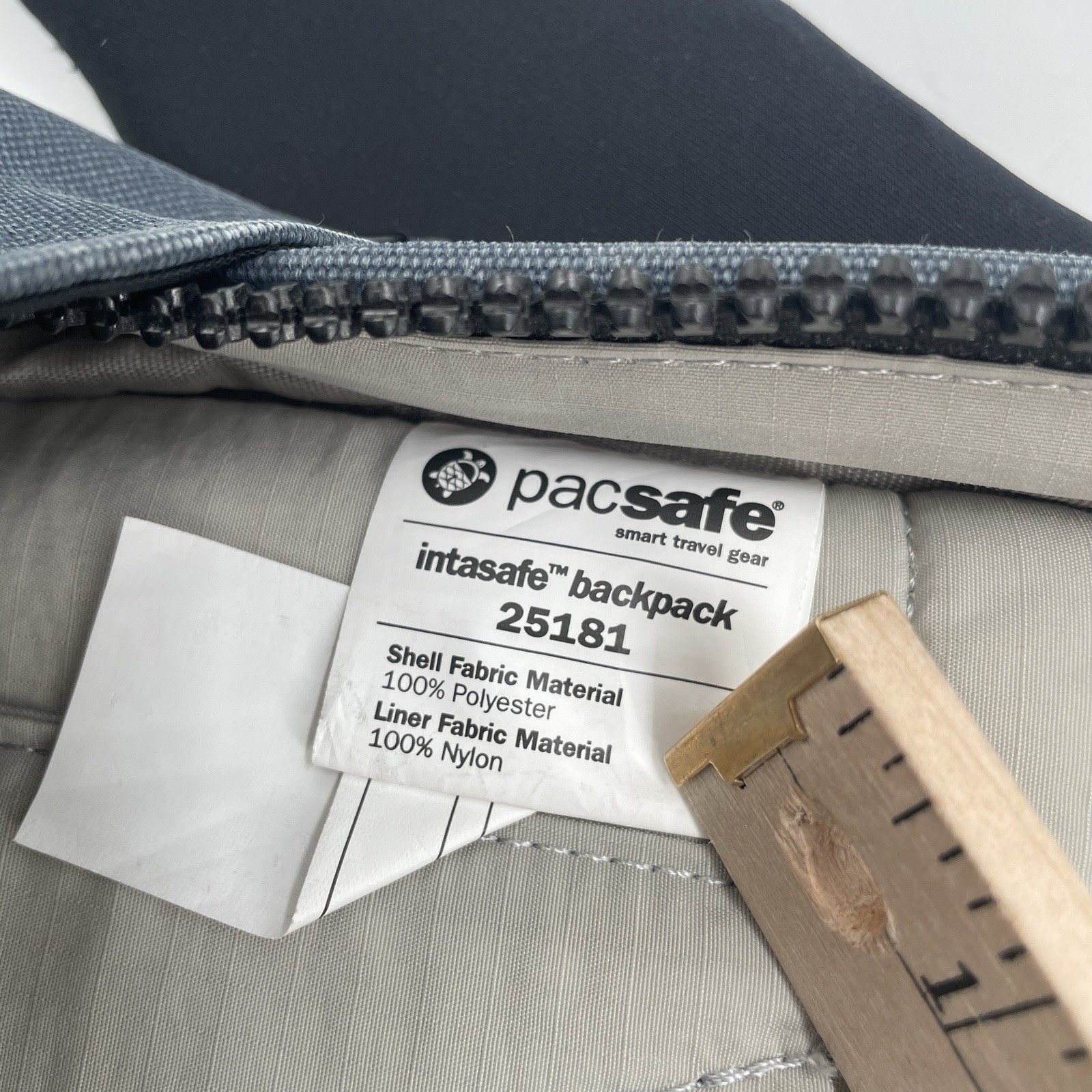 Pacsafe Instasafe 25181 Backpack in Blue – 20L Laptop Backpack – RFID Safe