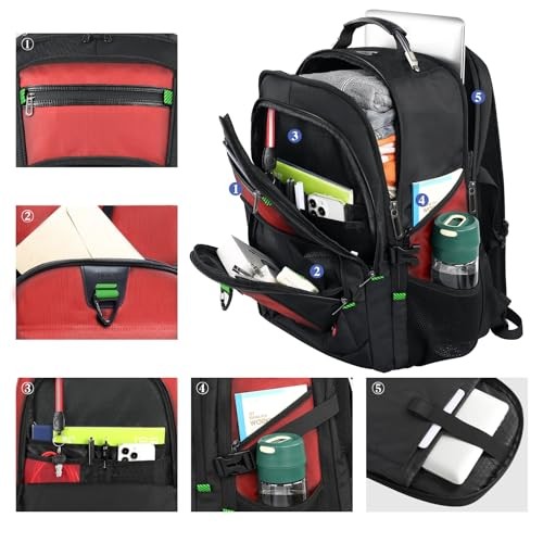 18.4-19 Inch Extra Large Laptop Backpack, Travel Backpack for Men & Women,