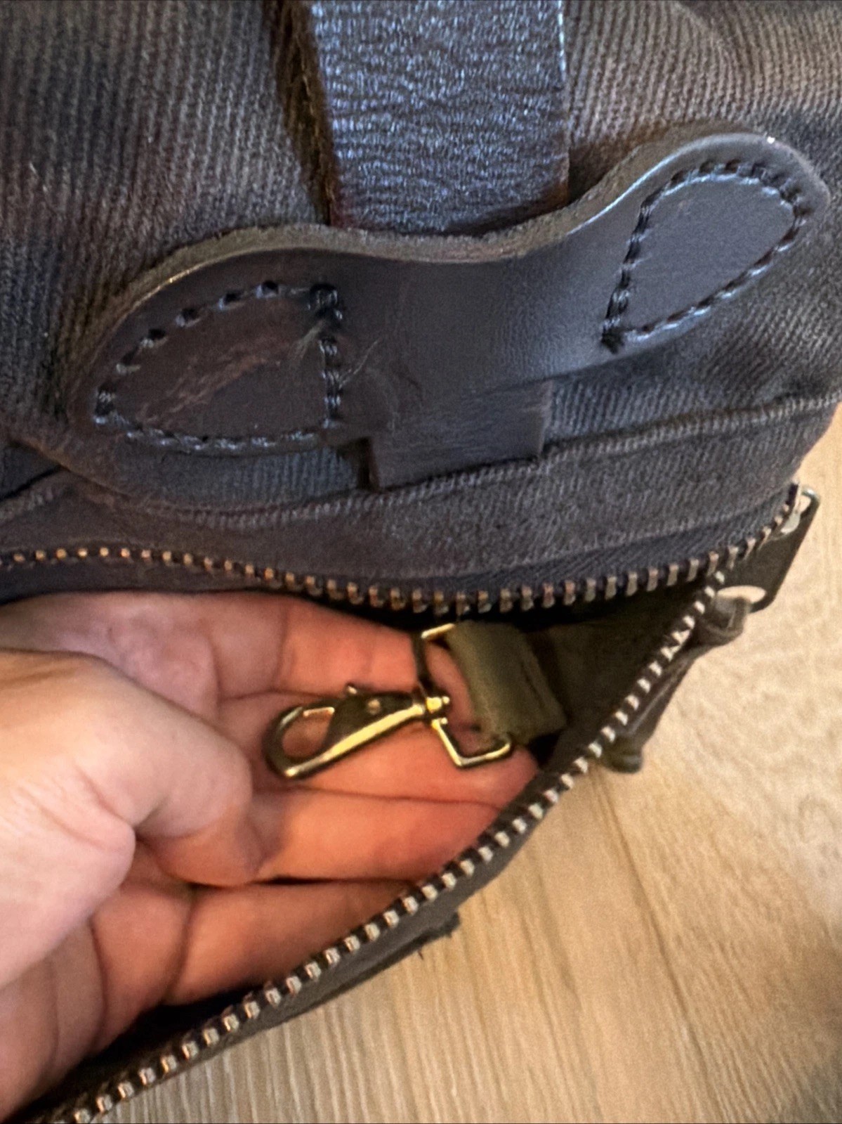 Vintage Filson 70048 Black Rugged Twill Tote Bag | Made in USA | Rare Sample