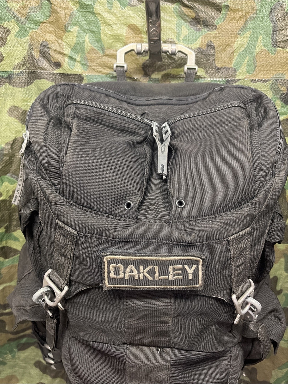 Oakley Mechanism Backpack Black Tactical Field Gear Pack Hiking Daypack