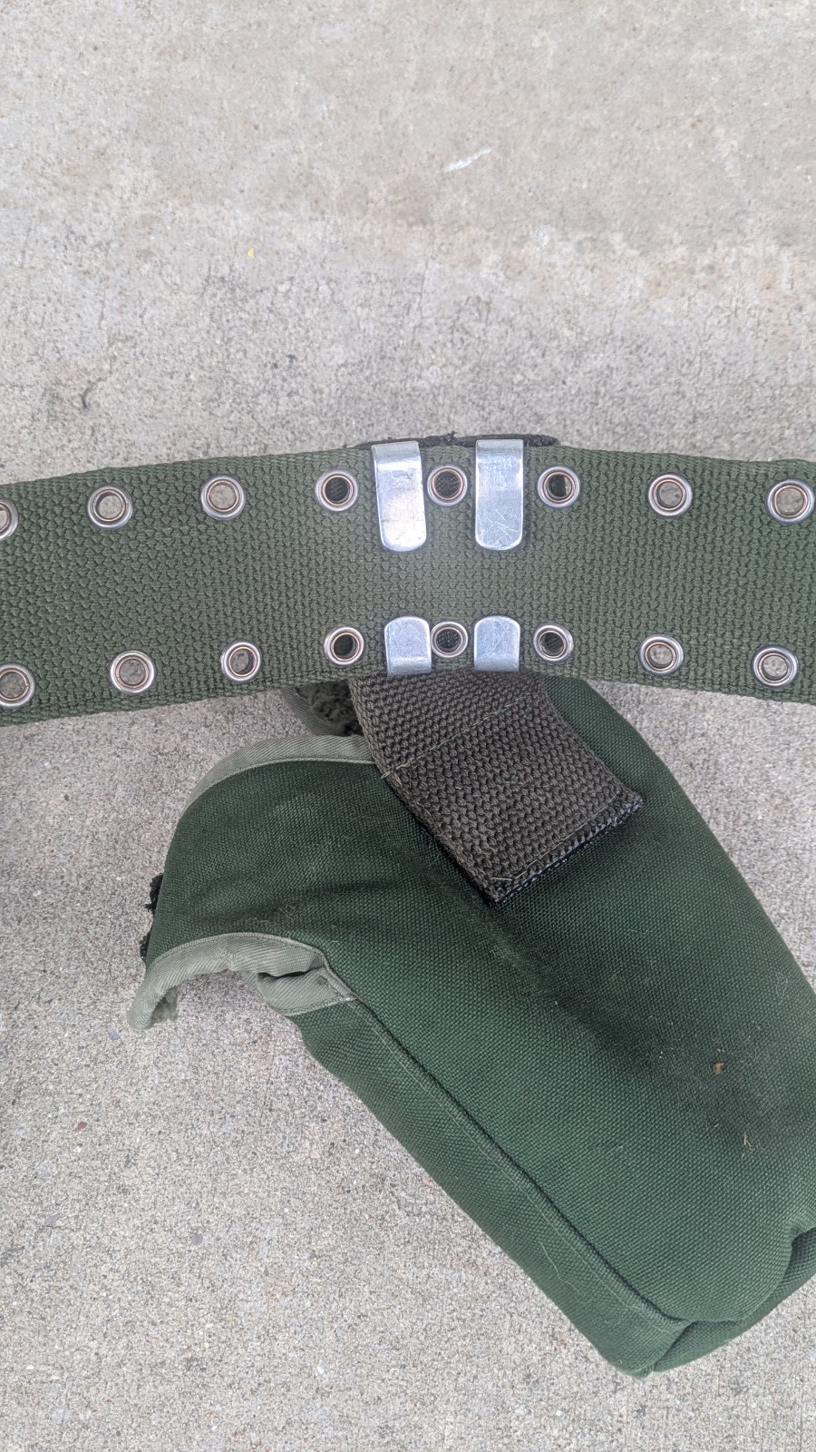 Genuine Swedish Military Canteen Surplus M304 Webbing set Utility Belt