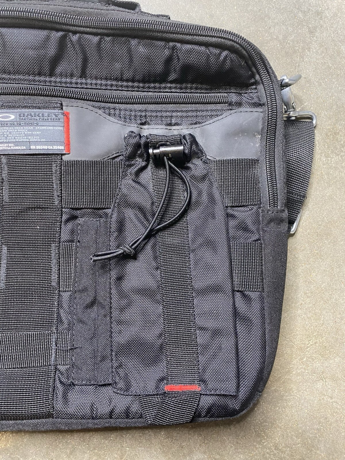 Rare Black Oakley Tactical Gear Crossbody Bag