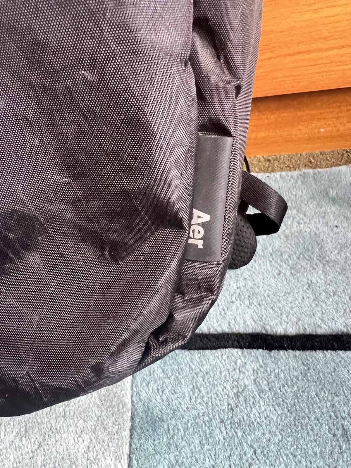 Aer City Pack X-Pac Black – Premium Weather Resistant Backpack Logo