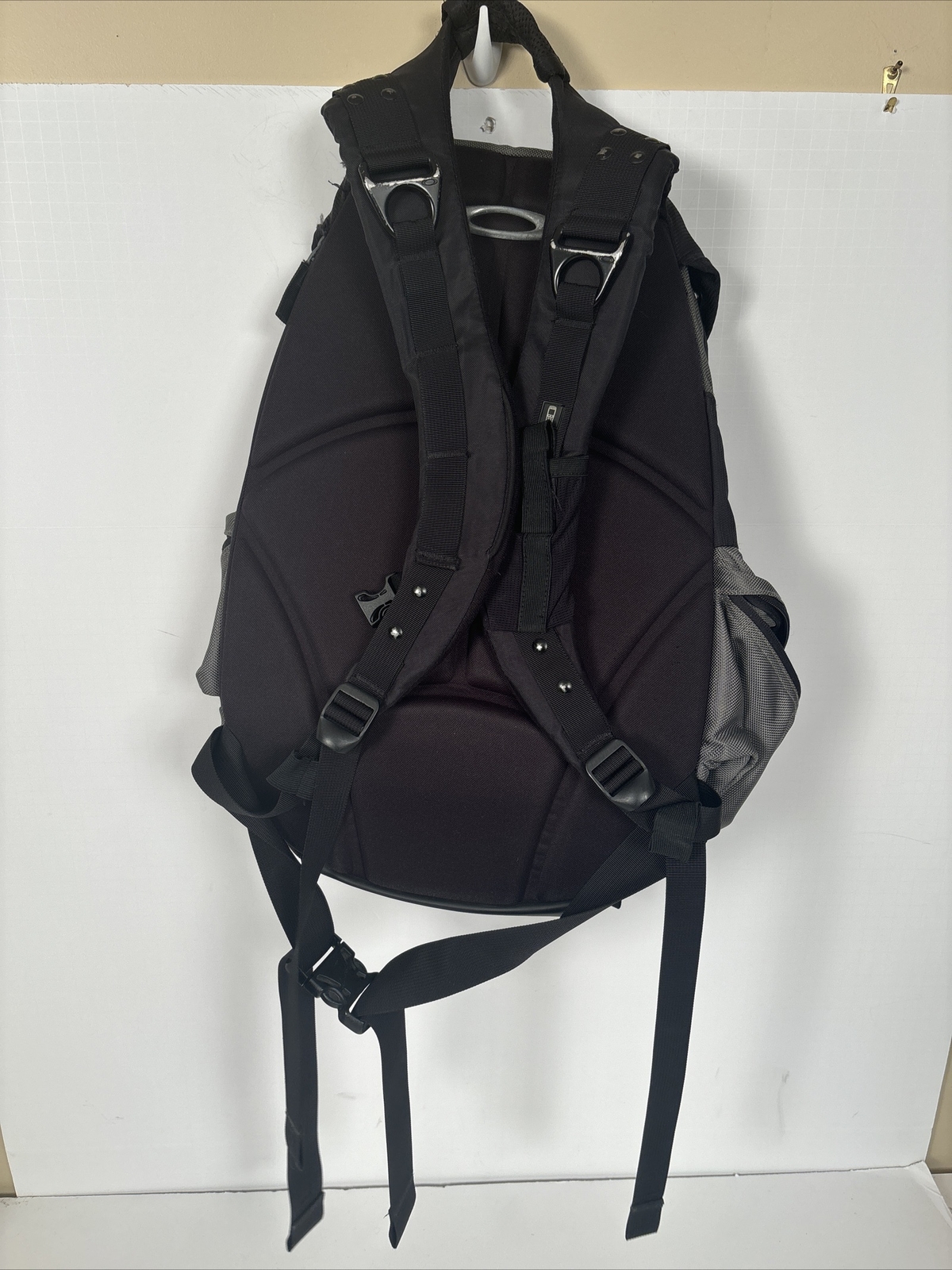 Oakley Icon 3.0 Tactical Backpack Stealth Black Military Police Hiking Gym Nylon