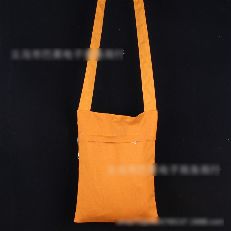 Buddhist Buddha Monk Bags Embroidery Shaolin Temple Kung Fu shoulder Bag Unisex