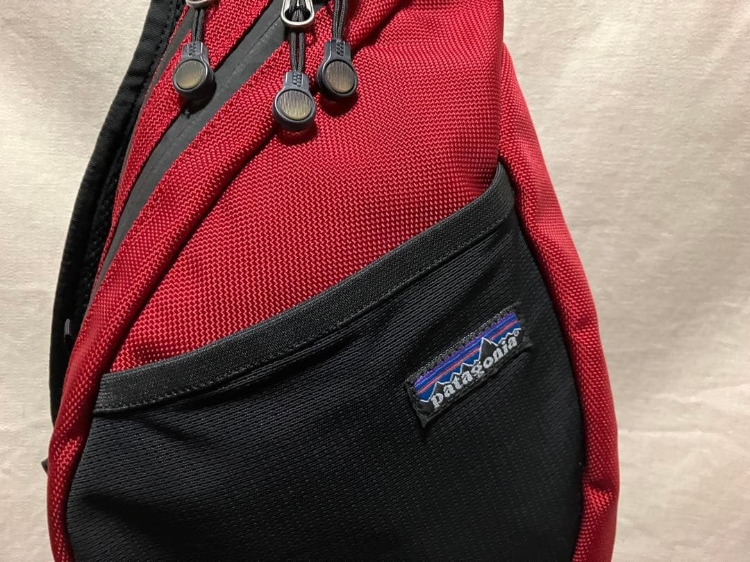 patagonia Atom S8 Sling Bag Excellent Nylon Lightweight Red