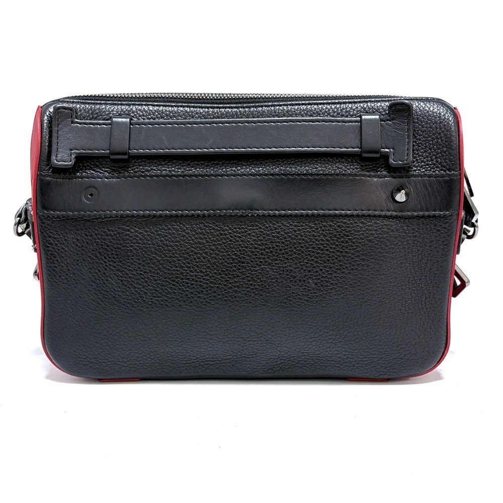 Christian Louboutin Authentic RUISBUDDY Shoulder Bag Sling Bag Calf Leather